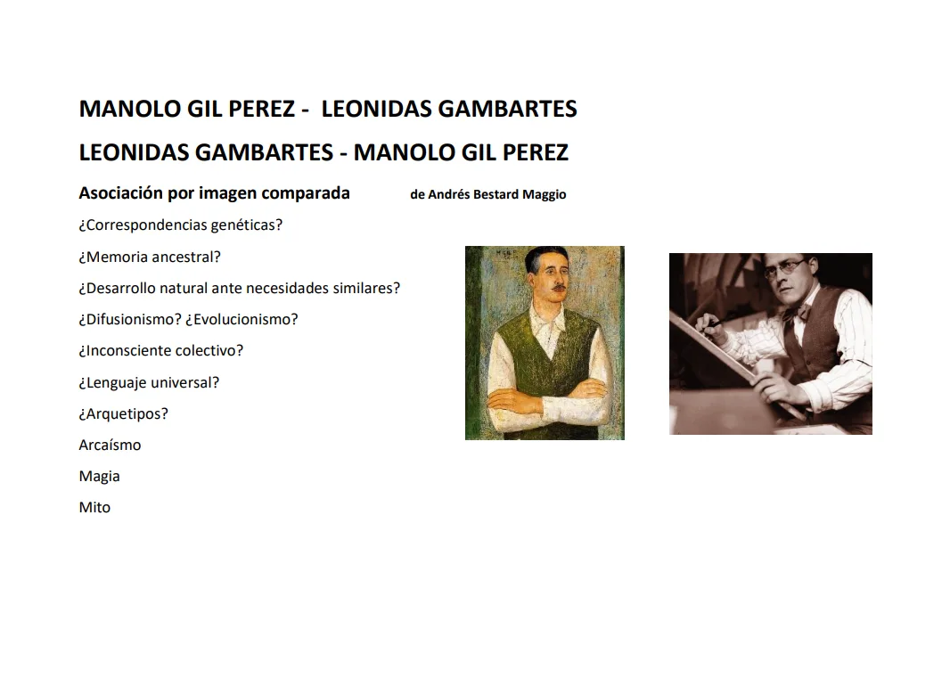 Manolo Gil Pérez - L. Gambartes