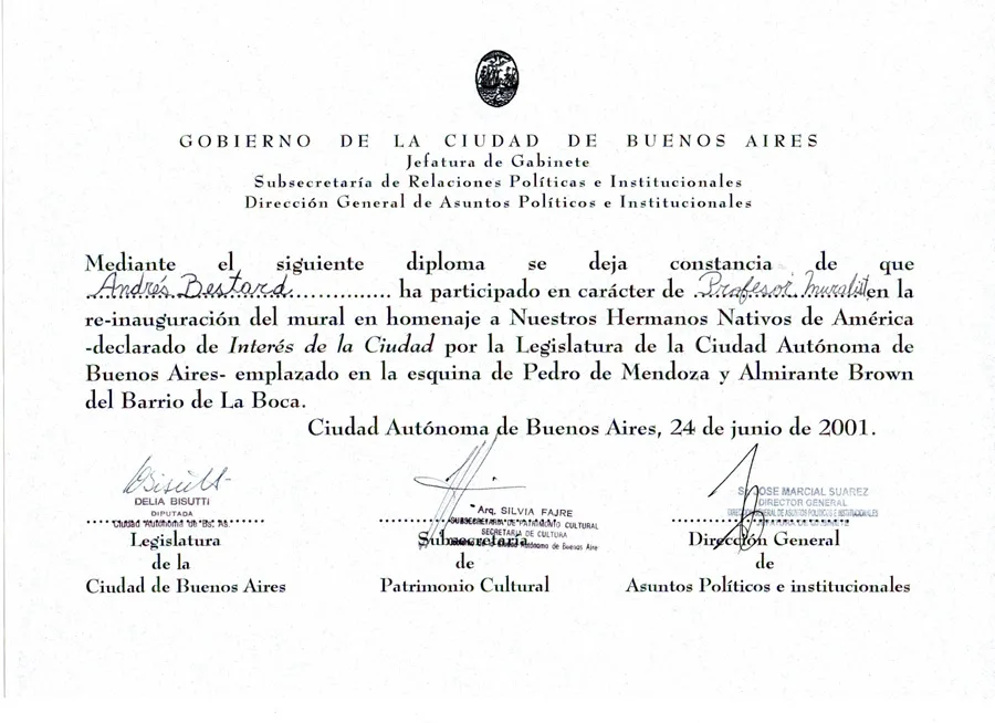 Declaración de Interés